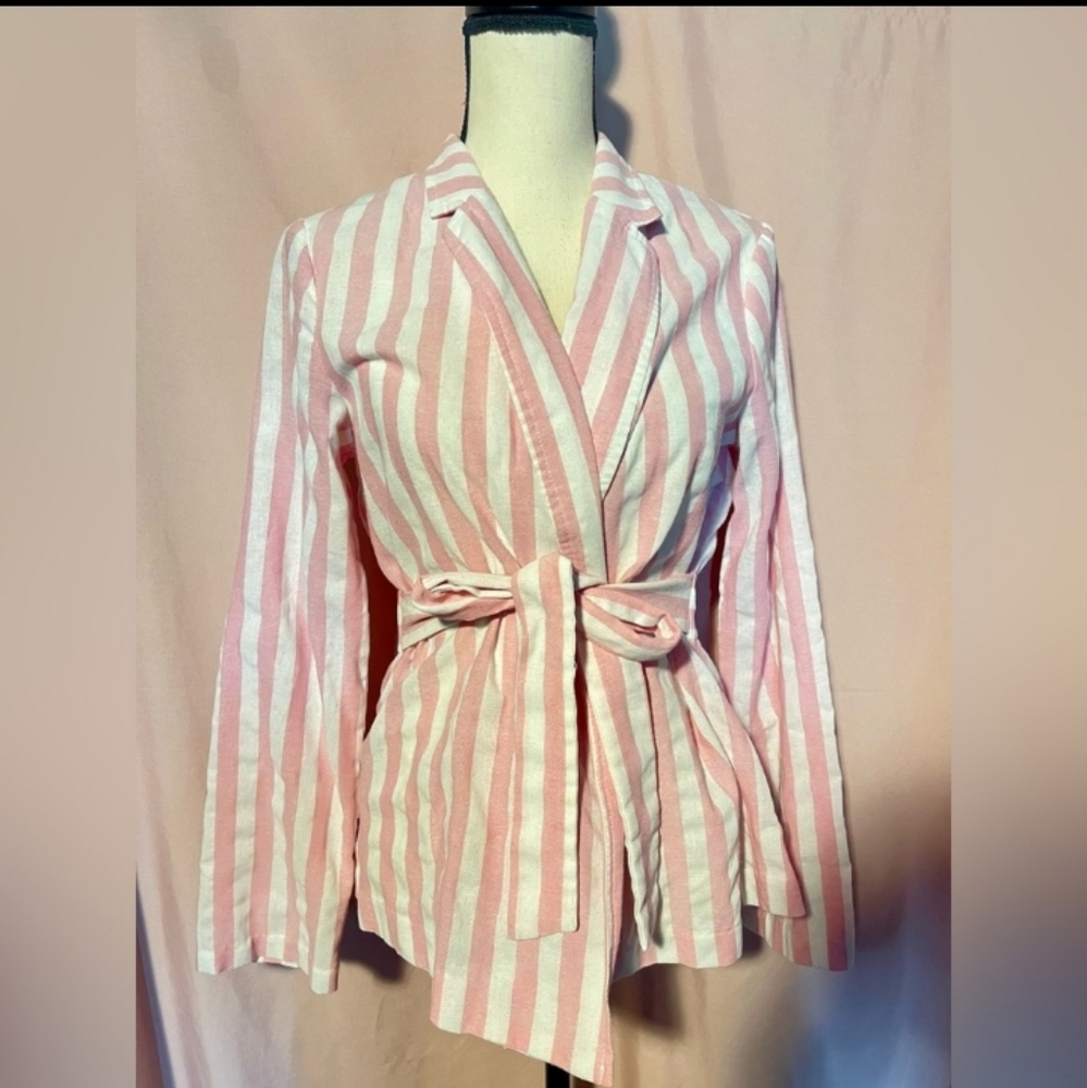 Striped Blazer
